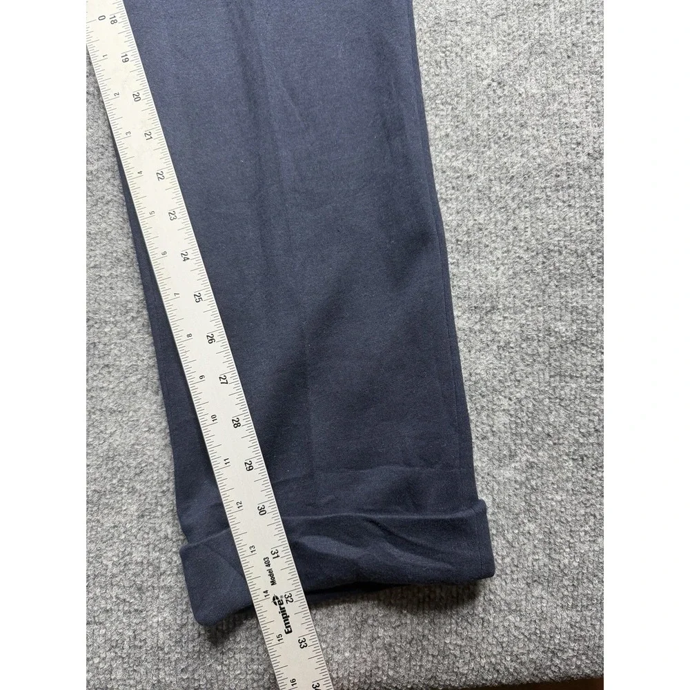Polo Ralph Lauren Pleated Double Knit Trousers Mens 38x34 Blue Drawstring Pants